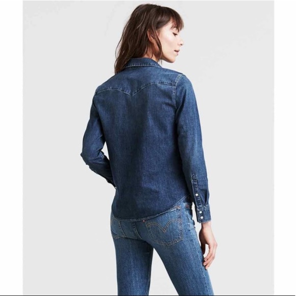 LEVI'S Women's Ultimate Long-Sleeve Western Shirt - Picture 3 of 7